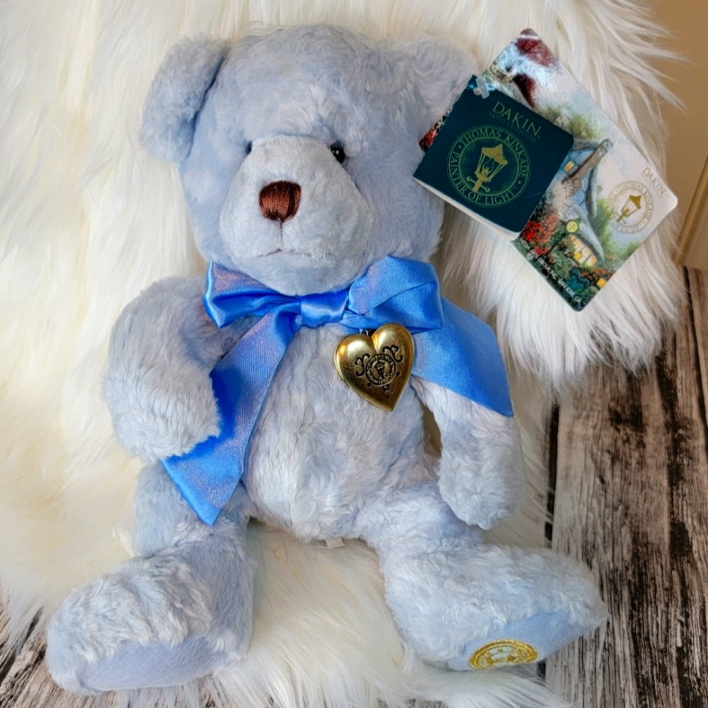 Vintage Thomas Kinkade Bean Bag Bear